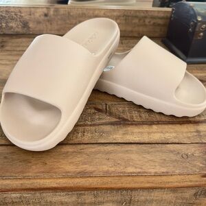 ADIDAS Adilette Lumia Slide Sandal Clay Brown W7/M6 NEW